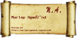 Marlep Agmánd névjegykártya